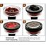 SZ SafePak Hookah Premium Bowl - Hybrid-Glas & Aluminium Wärmemanagement-Gerät, langlebig und leicht zu reinigen