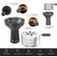 BudPro Hookah Silikon Bowl mit ProH3 Shisha Heat Management Kohlehalter Bundle