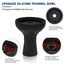 Hookah Bowl - Rubber Silicone Phunnel Hookah Bowl Perfect Work with Heat Management Device Bundle for Better Shisha Hookah Narguile Smoking Accessories Easy Clean (7 Mini Hole)
