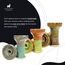 Premium Keramik Hookah Bowl Made by Alpaca Bowl - MiniRook - Hookah Head Bowl Premium Shisha Bowl Phunnel Hookah Bowls zum Rauchen mit Hookah - Hookah Top Bowl (Blau Braun)