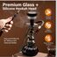 SZ SafePak Hookah Premium Bowl - Hybrid-Glas & Aluminium Wärmemanagement-Gerät, langlebig und leicht zu reinigen