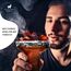 ALPACA BOWL Premium Keramik Hookah Bowl Made Rook - Hookah Head Bowl Premium Shisha Bowl Phunnel Hookah Bowls zum Rauchen mit Hookah - Hookah Top Bowl (Orange Braun)