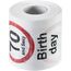 GOODS+GADGETS Lustiges Fun Klopapier zum 70. Geburtstag Toilettenpapier Geschenkartikel Geburtstags-Dekoration 70 und Sexy!