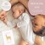 MeinBaby123® Meilensteinkarten "Dein erstes Jahr" | Meilenstein Karten Set Geschenk zur Geburt | Fotokarten für das erste Jahr | 50 Karten Inkl. Baumwollsäckchen (rosa)