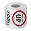 GOODS+GADGETS Lustiges Fun Klopapier zum 40. Geburtstag Toilettenpapier Geschenkartikel Geburtstags-Dekoration 40 und Sexy!