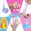 Thedttoy Crystal Slime Set, 500 ml DIY Clear Schleim Kinder Set mit 26 Add-Ins, Schleim Selber Machen Set, Sensorisches Slime Spielzeug Geschenk für Kinderparty, Geburtstag, Ostern, Neujahr