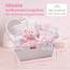 Baby Box Shop – 14 Baby Geschenk Mädchen, Babyparty Mädchen, mit neuen Baby-Essentials für Neugeborene Baby Mädchen und einem rosa Plüsch-Teddybären
