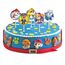 dekora - Set für Cupcakes und Muffin Deko Geburtstag - Paw Patrol Cupcake Topper aus Papier - 16 Stück in 8 verschiedenen Designs (Packung mit 2)