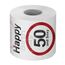GOODS+GADGETS Lustiges Fun Klopapier zum 50. Geburtstag Toilettenpapier Geschenkartikel Geburtstags-Dekoration 50 und Sexy!