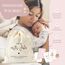 MeinBaby123® Meilensteinkarten "Dein erstes Jahr" | Meilenstein Karten Set Geschenk zur Geburt | Fotokarten für das erste Jahr | 50 Karten Inkl. Baumwollsäckchen (rosa)