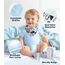 Baby Geschenk Jungen Mädchen Neugeborenen Geschenke zur Geburt mit Schmusetuch/Baby Strampler/Socken/Musselin Decke/Rassel Windeltorte Geschenkbox Baby Shower Party Gender Reveal Geschenk (Blau)