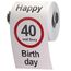 GOODS+GADGETS Lustiges Fun Klopapier zum 40. Geburtstag Toilettenpapier Geschenkartikel Geburtstags-Dekoration 40 und Sexy!
