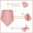 LAFERKA Baby Geschenk | Personalisierte Geschenke Zur Geburt für Mädchen | Schmusetuch Babyparty Beschenk Geschenkset