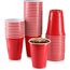 PIQIUQIU Becher Set (50 Becher +5 Bälle) 473ml Wiederverwendbar Plastikbecher mehrwegbecher Partybecher für Camping, Weihnachten, Geburtstag, Hochzeit und Partys