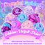 LAWOHO 6 Stück Lavendel Lila Slime Set - Fluffy Cloud Wolkenschleim, Clear Slime & Butter Schleim für Kinder, Mitgebsel Kindergeburtstag Schleim, Halloween Weihnachten Geschenk für Mädchen, Jungen
