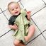 MIKITO Baby-Set aus natürlicher Bio-Baumwolle, Musselin, mit Schmusetuch, Zahnfleischmassage, Lätzchen für Neugeborene, Unisex, für Babyparty, neue Eltern