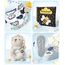 Baby Geschenk Jungen Mädchen Neugeborenen Geschenke zur Geburt mit Schmusetuch/Baby Strampler/Socken/Musselin Decke/Rassel Windeltorte Geschenkbox Baby Shower Party Gender Reveal Geschenk (Blau)