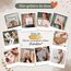 EULENTALER® Monatskarten Baby 1-12 Monate I Von Pädagogen gestaltet I Meilensteinkarten "Mein erstes Jahr" Set als Geschenk zur Geburt & Babyparty I 48 Karten Inkl. Geschenkbox für Jungen & Mädchen