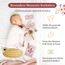 EULENTALER® Meilensteinkarten Baby I Von Pädagogen gestaltet I Meilensteinkarte Set als Geschenk zur Geburt I 48 Karten Inkl. Geschenkbox für Mädchen I Mein erstes Jahr mit allen Meilensteinen