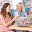 Baby Box Shop – 14 Baby Geschenk Mädchen, Babyparty Mädchen, mit neuen Baby-Essentials für Neugeborene Baby Mädchen und einem rosa Plüsch-Teddybären