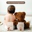 EULENTALER® Meilensteinkarten Baby I Das Original I Von Pädagogen gestaltet I Mit handgemalten Boho Illustrationen I Monatskarten mit beschreibaren Rückseiten I 48 Karten mit Box "Mein erstes Jahr"