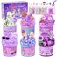 LAWOHO 6 Stück Lavendel Lila Slime Set - Fluffy Cloud Wolkenschleim, Clear Slime & Butter Schleim für Kinder, Mitgebsel Kindergeburtstag Schleim, Halloween Weihnachten Geschenk für Mädchen, Jungen