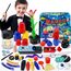 Heyzeibo Zauberkasten - Zaubertricks Set für Kinder mit Zauberstab, Neuheit Magie Requisiten Zauber Tricks Geburtstag Geschenk für Magier Junge Mädchen