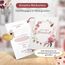 EULENTALER® Meilensteinkarten Baby I Von Pädagogen gestaltet I Meilensteinkarte Set als Geschenk zur Geburt I 48 Karten Inkl. Geschenkbox für Mädchen I Mein erstes Jahr mit allen Meilensteinen