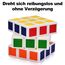 Willingood Mini Zauberwürfel, Weiß 12 Stück 3 * 3 * 3cm Party Mitgebsel Kindergeburtstag Gastgeschenke für Weihnachten Reisespiele Geburtstag Mädchen und Jungen