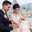 Giftota Cake Topper Hochzeit Holz Mit LED Lichterkette - Tortendeko "Mr und Mrs" - Hochzeitstorte Deko