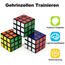 Willingood Mini Zauberwürfel Set, 12 Stück 3 * 3 * 3cm Magic Würfel Party Mitgebsel Kindergeburtstag Gastgeschenke für Weihnachten Reisespiele Geburtstag Mädchen und Jungen Klein Magic Cube
