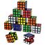 Willingood Mini Zauberwürfel Set, 12 Stück 3 * 3 * 3cm Magic Würfel Party Mitgebsel Kindergeburtstag Gastgeschenke für Weihnachten Reisespiele Geburtstag Mädchen und Jungen Klein Magic Cube