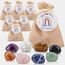 Otuuz 12 Set Glückssteine für Kinder Mutsteine Glücksbringer Edelsteine Kindergeburtstag Gastgeschenk Magische Steine für Party Mitgebsel Einschulung Taufe Kommunion(Regenbogen)