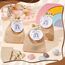 Otuuz 12 Set Glückssteine für Kinder Mutsteine Glücksbringer Edelsteine Kindergeburtstag Gastgeschenk Magische Steine für Party Mitgebsel Einschulung Taufe Kommunion(Regenbogen)