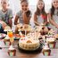 Humairc 2025 Tortendeko Einschulung 10tgl. aus Holz Junge Mädchen Schulkind Zuckertüte Cake Topper ABC 123 Cupcake Torte Deko Kuchendeko Schulanfang