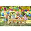 Einschulung Schuleinführung Schulanfang Deko Set, Girlande Alles Gute Zum Schulanfang + Zuckertüten Banner + 18 Luftballon mit ABC 123 Schultüte Motiv + Konfetti + Folienballon für Jungen Mädchen