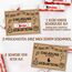 Vielucks 15 x KINDER Einladungskarten - Kraftpapier - Original - DIN A6,Kreativität Einladungskarten Kindergeburtstag Junge Mädchen,Geburtstagseinladungen,Partyeinladungen,Einschulung Einladungskarten