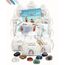 SoSi 12 Glückssteine, 2-3cm, Mitgebselstein, Mitbringsel, Give Away, Glücksbringer, Kindergeburtstag, Gastgeschenk, Kindergarten, Taufe, Kommunion, Einschulung