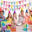 Alintor Wimpelkette Outdoor, 5 Pack Girlande Geburtstag, Einschulung Deko, Wimpelkette Outdoor Wetterfest, für Deko Gartenparty, Regenbogen Deko, Luftschlangen (Kein Stoffbeutel enthalten)