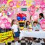 JJJZAMZ SCHULKIND 2025 Mädchen Einschulung Deko, Schulkind Banner + Schultüte Luftballons + 20 Einschulung Latex Luftballons + 13 Stück Tortendeko Einschulung,Verwendung für Schulkind Deko Schulanfang