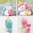 Einhorn Tortendeko 5. Geburtstag Mädchen, Kuchendeko Mit Kerze 5 Jahr, Figuren Cake Topper, Torten Deko für Mädchen