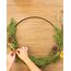 8 Stück 30cm Metallringe zum Basteln, Metallring Schwarz, Dekoring zum Aufhängen, Drahtringe zum Basteln für Wickeltechnik Traumfänger Floristik Hochzeitskranz Weihnachtsdekoration