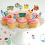 24 Stück Schulanfang Tortendeko, Schuleinführung deko Cupcake Topper, Tortendeko Einschulung, deko Einschulung Junge für Schulkind, Junge und Mädchen Schulanfang Party Dekoration (Tafel)