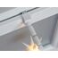 dekohaken24.de 4x Fensterhaken/Dekohaken mit Distanzhalter - Größe L für noch mehr Abstand zur Fensterscheibe - ideal für Fenster- oder Weihnachstdekoration, Klemmbereich 10-27 mm (weiß, L)