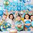 iZoeL Einschulung Deko Junge HURRA SCHULKIND Girlande + 2026 Folienballondeko + Zuckertüte Folienballon+ SCHULKIND Folienballon + 15 Luftballon + 14 Konfetti Schulanfang Deko Einschulungsdeko