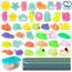 BONNYCO Mochi Squishy Set Mitgebsel Kindergeburtstag Gastgeschenke, 40 Stück Kleine Geschenke für Kinder sie Leuchten im Dunkeln. Mitbringsel Kindergeburtstag Gastgeschenk, Pinata Füllung