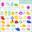 BONNYCO Mochi Squishy Set Mitgebsel Kindergeburtstag Gastgeschenke, 40 Stück Kleine Geschenke für Kinder. Mitbringsel Kindergeburtstag Gastgeschenk, Pinata Füllung. Give Aways, Einschulung Set
