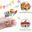 24 Stück Schulanfang Tortendeko, Schuleinführung deko Cupcake Topper, Endlich Schulkind Tortendeko Einschulung, Einschulung deko mädchen für Schulkind 2023 deko Schulanfang Party Dekoration (Schule)