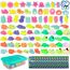 BONNYCO Mochi Squishy Set Mitgebsel Kindergeburtstag Gastgeschenke, 80 Stück Kleine Geschenke für Kinder sie Leuchten im Dunkeln. Mitbringsel Kindergeburtstag Gastgeschenk, Pinata Füllung