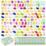 BONNYCO Mochi Squishy Set Mitgebsel Kindergeburtstag Gastgeschenke, 160 Stück Kleine Geschenke für Kinder. Mitbringsel Kindergeburtstag Gastgeschenk, Pinata Füllung. Give Aways, Einschulung Set